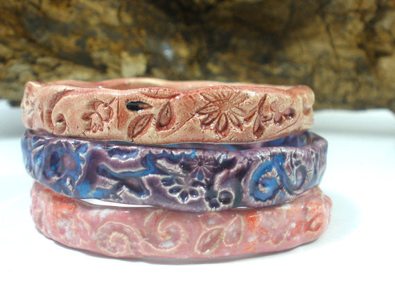 Polymer Clay Bracelet, Ceramic Bracelet, Copper Charm Bracelet, Handmade  Bracelet, Teenager Bracelet, Women Bracelet, Beaded Jewellery - Etsy